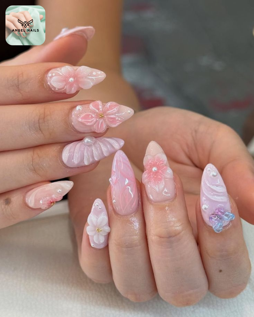 Angel Nail nail work in Fuquay-Varina, North Carolina
